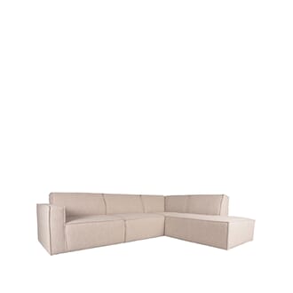 KAY SOFA 2,5 SEAT + OTTMOAN R ALPINE NATURAL