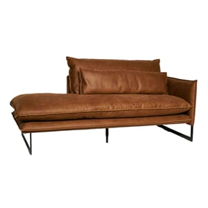 MILAN DAYBED RIGHT MERSEY COGNAC