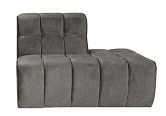 VALENTINO OTTOMAN RIGHT TAUPE COSMO