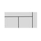 VENICE 2 SEAT ARM R 164x98 CM BRENTA LIGHT BROWN