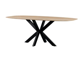 KINSLEY DINING TABLE NATURAL 220X90 CM