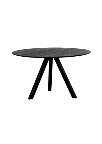 ATLANTA ROUND DINING TABLE BLACK 110 CM X H 76 CM