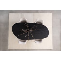 WATFORD DINING TABLE BLACK 220X104 CM