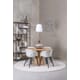 MICHIGAN DINING TABLE ROUND NATURAL Ø120X76 CM
