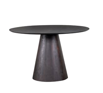 MICHIGAN DINING TABLE ROUND WALNUT Ø120X76 CM