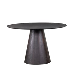 MICHIGAN DINING TABLE ROUND WALNUT Ø120X76 CM