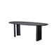 WISCONSON DINING TABLE BLACK W220/D90/H76
