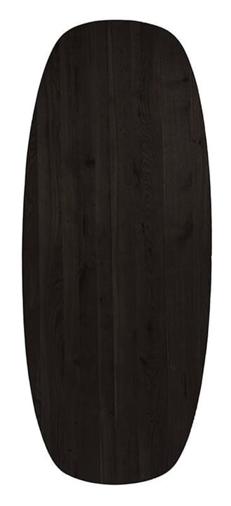 KINSLEY DINING TABLE TOP BLACK MANGO W220/D90/H3