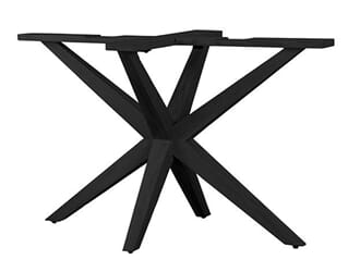 UNIVERSAL DINING TABLE LEG BLACK MANGO W123/D69/H73