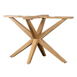 UNIVERSAL DINING TABLE LEG NATURAL OAK W123/D69/H73