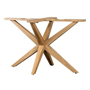 UNIVERSAL DINING TABLE LEG NATURAL OAK W123/D69/H73