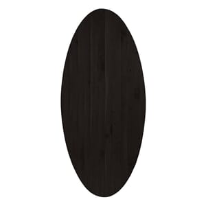 NEWPORT DINING TABLE TOP BLACK MANGO W220/D100/H3