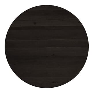 ATLANTA DINING TABLE TOP BLACK MANGO W130/D130/H3