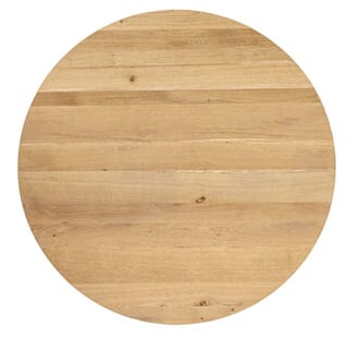 ATLANTA DINING TABLE TOP NATURAL OAK W130/D130/H3