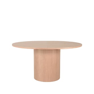 Dining Table Oliva Oval 150x130x75 cm + Extension 50 cm