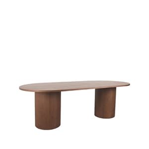 OLIVIA DINING TABLE WALNUT 240 CM