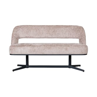 GRIMAUD DINING SOFA 150 CM NATURAL/BLACK