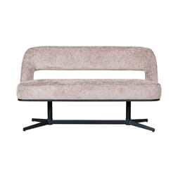 GRIMAUD DINING SOFA 150 CM NATURAL/BLACK