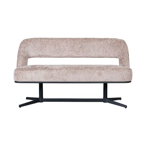GRIMAUD DINING SOFA 150 CM NATURAL/BLACK