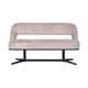 GRIMAUD DINING SOFA 150 CM NATURAL/BLACK