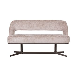 GRIMAUD DINING SOFA 150 CM NATURAL/BRONZE