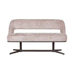 GRIMAUD DINING SOFA 150 CM NATURAL/BRONZE