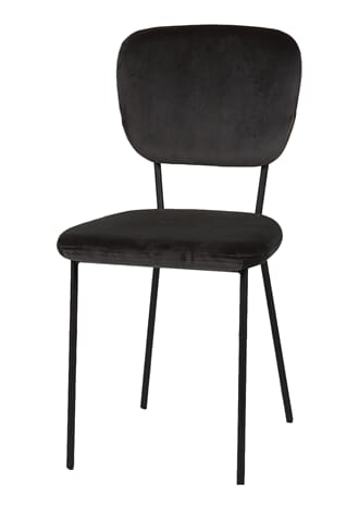 CLEVELAND DINING CHAIR DARK GREY