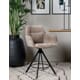 JOHNSON ROTATING BARSTOOL CROWN SAND W59xD60xH97