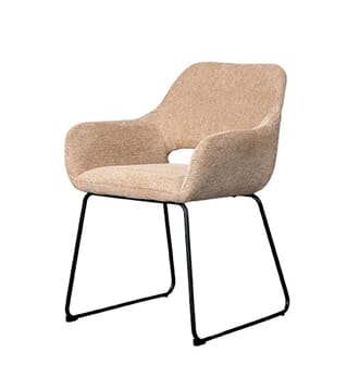 BOSTON DINING CHAIR SIERRA SAND W58/D59/H82