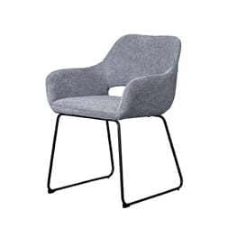 BOSTON DINING CHAIR SIERRA GREY W58/D59/H82