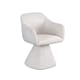 ILLINOIS ROTATING DINING CHAIR VENRO BEIGE 22 W60/D59/H83