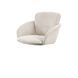 RIVERSIDE DINING CHAIR SEAT SIENNA ECRU W62/D62/H42