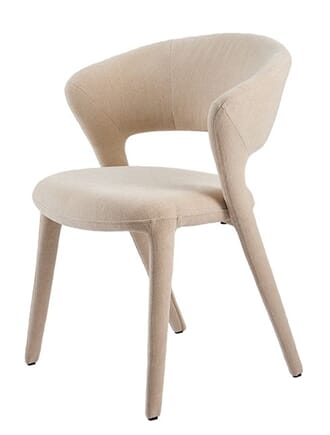 ARKANSAS DINING CHAIR SAND W59/D58/H81
