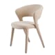 ARKANSAS DINING CHAIR SAND W59/D58/H81