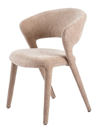 ARKANSAS DINING CHAIR TAUPE W59/D58/H81