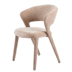ARKANSAS DINING CHAIR TAUPE W59/D58/H81