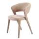 ARKANSAS DINING CHAIR TAUPE W59/D58/H81