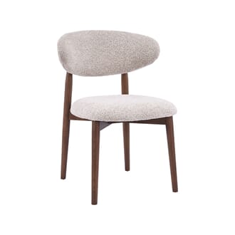 KYOTO DINING CHAIR WALNUT/BEIGE