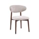 KYOTO DINING CHAIR WALNUT/BEIGE