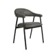 AMAZE DINING CHAIR ANTRACIT MICROSUEDE