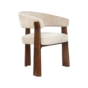 NICE DINING CHAIR NATURAL/WALNUT