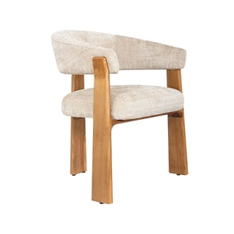 NICE DINING CHAIR BEIGE/NATURAL