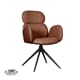 VIDAR DINING CHAIR WITH ARM CORAL