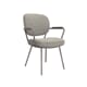 LAUSANNE DINING CHAIR MUSHROOM ROYAL BOUCLE/BRONZE