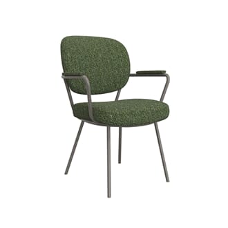 LAUSANNE DINING CHAIR FOREST ROYAL BOUCLE/FOREST