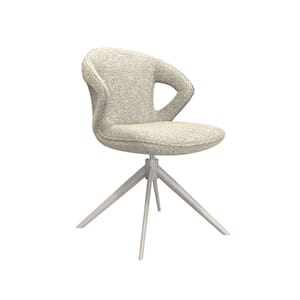 ZURICH DINING CHAIR NATURAL ROYAL BOUCLE/TAUPE