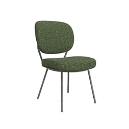 SINGAPORE DINING CHAIR FOREST ROYAL BOUCLE/FOREST