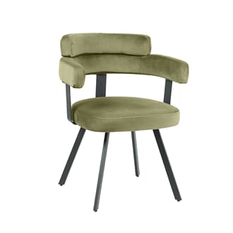 BARDIO BAR CHAIR GREEN VELOUR