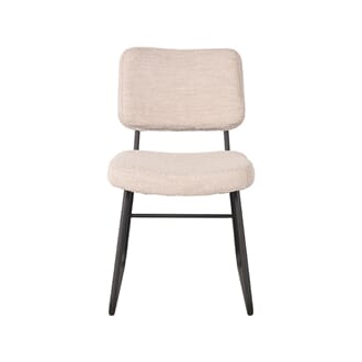 NOAH DINING CHAIR NATURAL BOUCLE