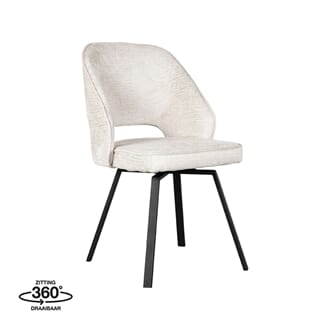LEWIS DINING CHAIR CREAM ELEGANCE